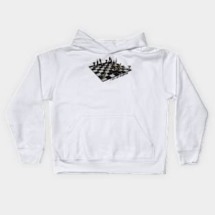 Chessboard (I am an engineer) Kids Hoodie